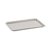 Plateau pâtissier inox bords ronds 24 cm