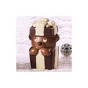 Moule chocolat ourson cadeau 3D