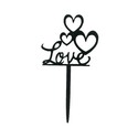 Cake Topper Love (x8)