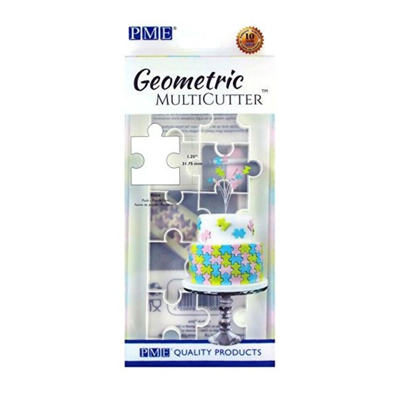 Découpoirs géométriques puzzle PME (x3)