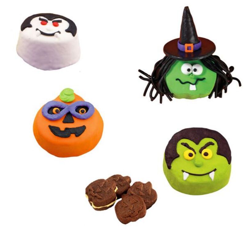 Moule silicone 6 citrouilles Halloween Wilton