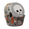 Caissette cupcake Halloween Tête de Mort Wilton (x75)