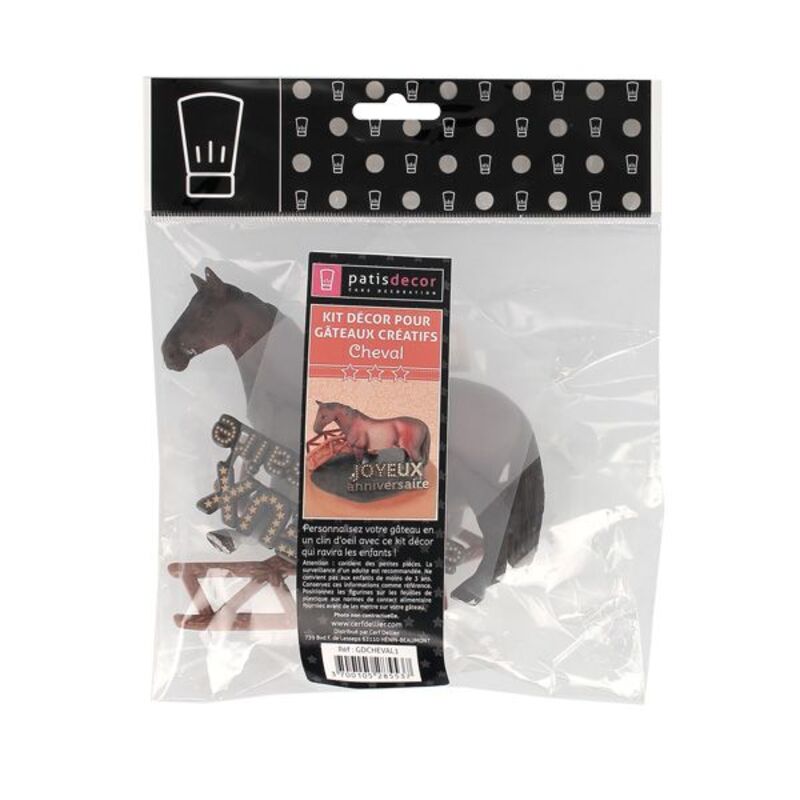 Kit Décor Gâteau Cheval