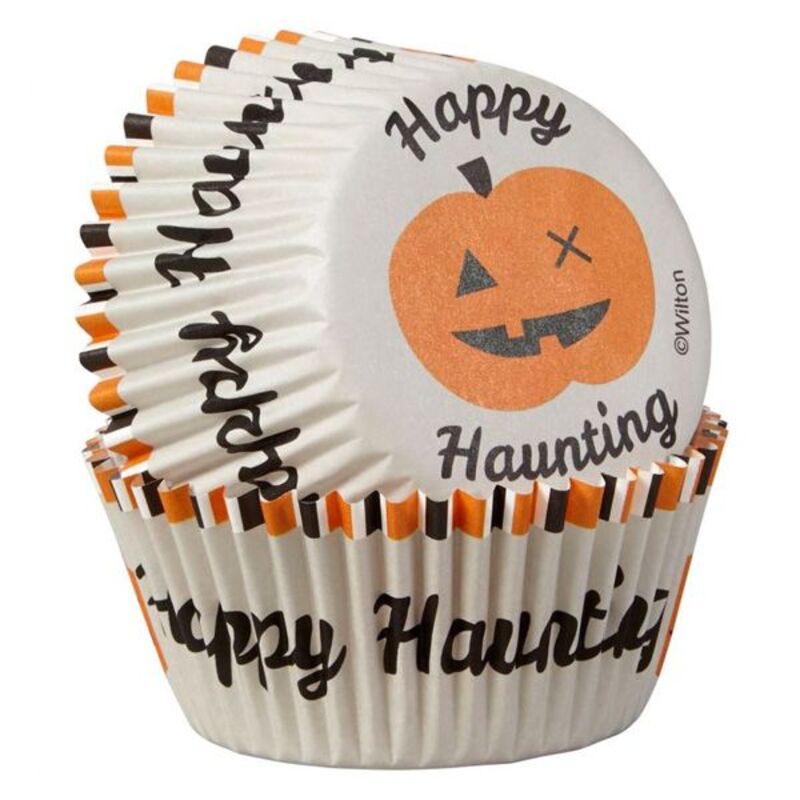 Caissette cupcake Halloween Happy Haunting Wilton (x75)