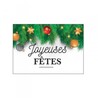 plaquette azyme "Joyeuses fêtes" (x24)