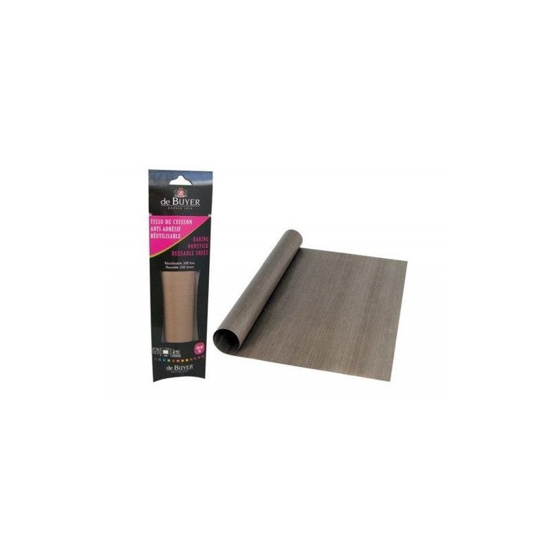 Tapis de cuisson anti-adhésif réutilisable 60 x 40 cm