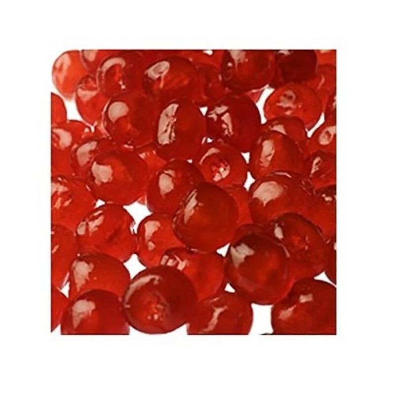 Cerises Bigarreaux confites rouges 1 Kg