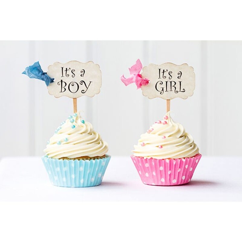 Caissette cupcake rose pois blancs (x50)