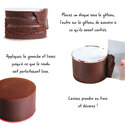 Kit disques de lissage ganache 23 cm (x2)