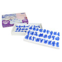 Tampons embosseurs alphabet Fun Fonts PME (x52)