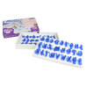 Tampons embosseurs alphabet Fun Fonts PME (x52)