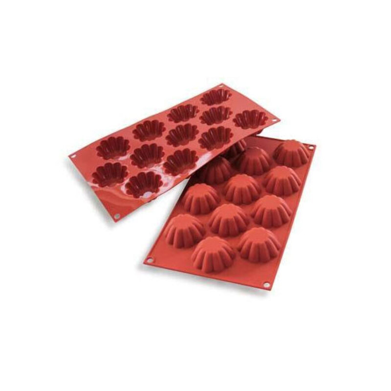 Moule silicone 12 mini-briochettes