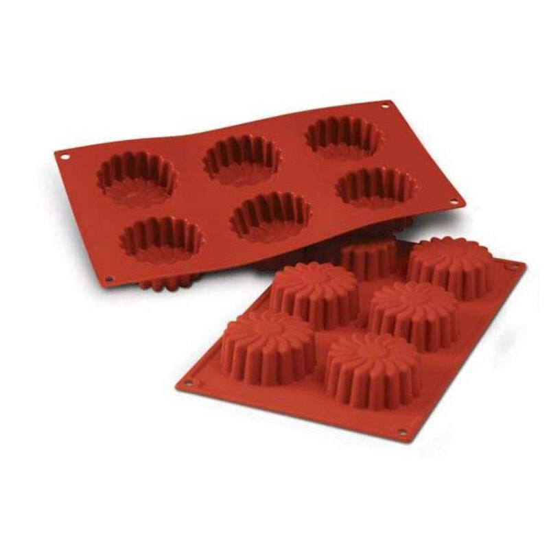 Moule silicone 6 marguerites