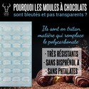 Moule chocolat cloches 6 cm