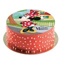 Disque gâteau en azyme Minnie Mouse 20 cm