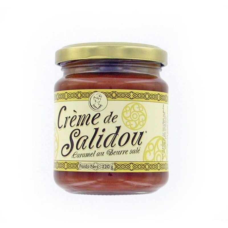 Crème salidou caramel beurre salé 220g