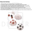 Découpoirs Thème Football (jeu de 9)