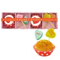 Kit déco cupcakes Coeurs Rouges Gatodéco